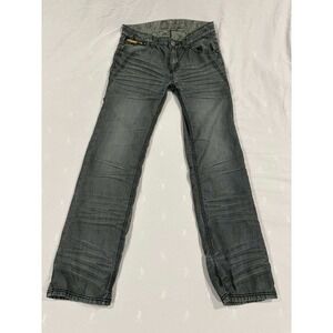 Do Denim MZ8002 Mens Jeans Style 32 / 33 Gray Wash Textured Slim Fit